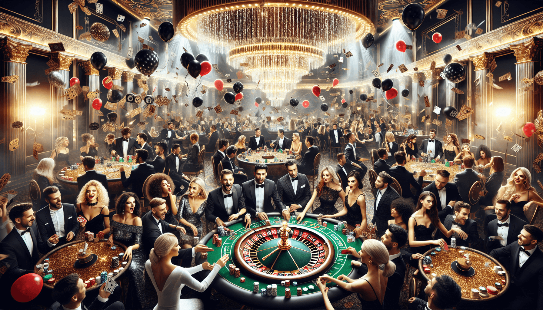 Casino themed event
