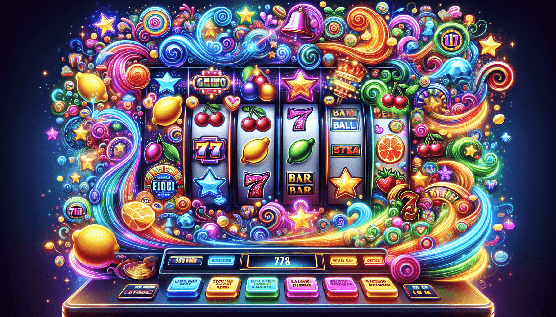 Casino games interface